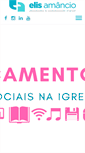 Mobile Screenshot of elisamancio.com.br